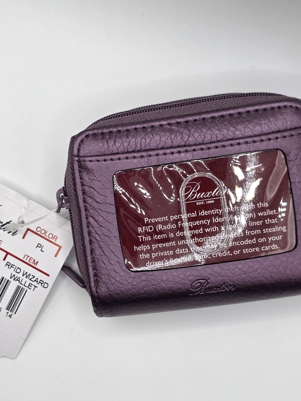 Buxton Plum  Wallet For Women